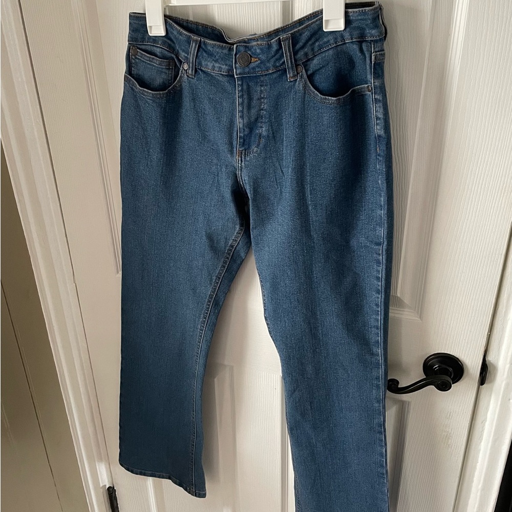 NWT BLUE MOUNTAIN Blue Denim Jeans Women’s Size 10 Ranching Farming 5Pocket Pant